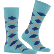 Burlington Danny Socken – Key Largo Blau