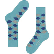 Burlington Danny Socken – Key Largo Blau