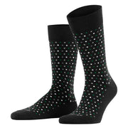 Burlington Dot Socks - Black