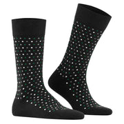 Burlington Dot Socks - Black