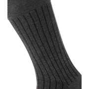Burlington Duke Street Socken - Anthrazit Mel