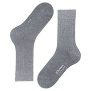 Burlington Duke Street Socken - Steel Mel