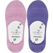 Burlington Everyday 2er-Pack unsichtbare Socken – Foxglove Lilac