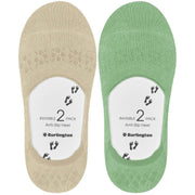 Burlington Everyday 2er-Pack unsichtbare Socken – Persischgrün