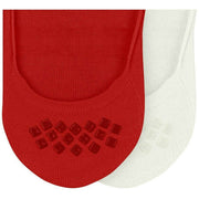 Burlington Everyday 2er-Pack No-Show-Socken – Active Red