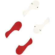 Burlington Everyday 2er-Pack No-Show-Socken – Active Red