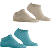 Burlington Everyday 2er-Pack Sneaker-Socken – Key Largo Blue