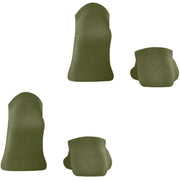 Burlington Everyday 2er-Pack Sneaker-Socken – Salvia Green