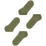 Burlington Everyday 2er-Pack Sneaker-Socken – Salvia Green