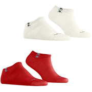 Burlington Everyday 2er-Pack Sneaker-Socken – Tulip Red