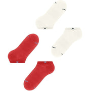 Burlington Everyday 2er-Pack Sneaker-Socken – Tulip Red