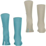 Burlington Alltagssocken im 2er-Pack – Key Largo Blue