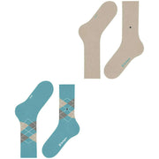 Burlington Everyday Mix 2er-Pack Socken – Key Largo Blue