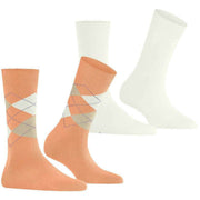 Burlington Everyday Mix 2er-Pack Socken – Pfirsichorange