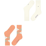 Burlington Everyday Mix 2er-Pack Socken – Pfirsichorange