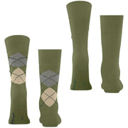 Burlington Everyday Mix 2er-Pack Socken – Salvia Green