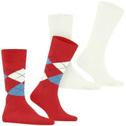 Burlington Everyday Mix 2er-Pack Socken – Tulpenrot