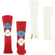 Burlington Everyday Mix 2er-Pack Socken – Tulpenrot