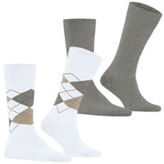 Burlington Everyday Mix 2er-Pack Socken – Weiß