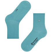Burlington Fleet Street Socken – Key Largo Blau