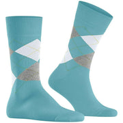 Burlington King-Socken – Key Largo Blau