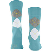 Burlington King-Socken – Key Largo Blau