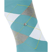Burlington King-Socken – Key Largo Blau