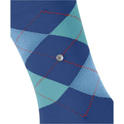 Burlington King Socken - Kornblau Blau