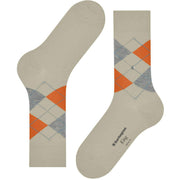 Burlington King-Socken – Puderbeige