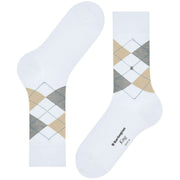 Burlington King-Socken – Weiß