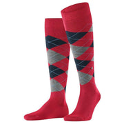 Burlington Manchester Knee High Socks - Passion Red