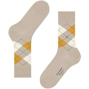 Burlington Manchester-Socken – Cremebeige