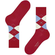 Burlington Manchester-Socken – Tropicana-Rot