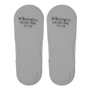 Burlington Merseyside Invisible Socken – Hellgrau