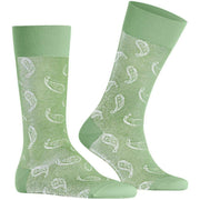 Burlington Paisley-Socken – Ruhiges Grün