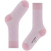 Burlington Paisley-Socken – sportliches Rosenrosa