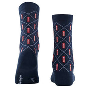 Burlington Phone Booth Socks - Marine Navy