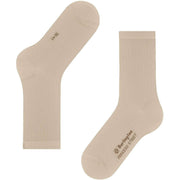 Burlington Princess Street Socken – Cremebeige