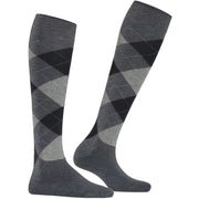 Burlington Queen Kniestrümpfe – Grau Melange