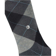 Burlington Queen Kniestrümpfe – Grau Melange