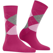Burlington Queen-Socken – Auberginerot