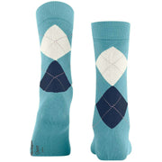 Burlington Queen-Socken – Key Largo Blau