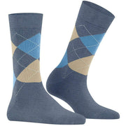 Burlington Queen-Socken – Helles Jeansblau