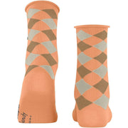 Burlington Sandy kurze Socken – Pfirsichorange