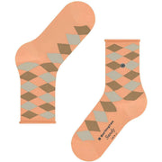 Burlington Sandy kurze Socken – Pfirsichorange