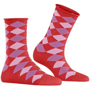 Burlington Sandy kurze Socken – Tulpenrot