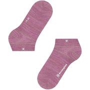 Burlington Soho Vibes Sneaker-Socken – Pfingstrosenrosa