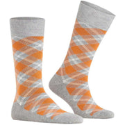 Burlington Schottenkaro-Socken – Heather Grey