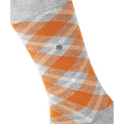 Burlington Schottenkaro-Socken – Heather Grey