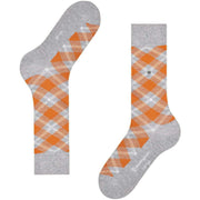 Burlington Schottenkaro-Socken – Heather Grey